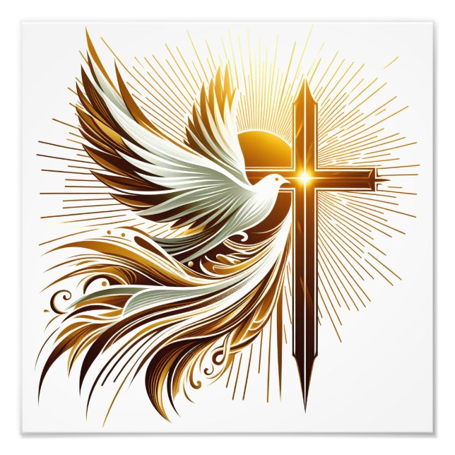 Spirit Fire emblem Photo Print (Front)