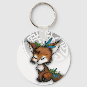 Spirit Fox Key Ring