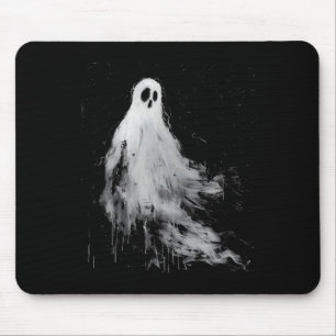 Spirit Ghost Horror Spooky Scary Halloween Grunge Mouse Pad