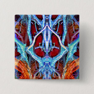 SPIRIT IN THE TREE 15 CM SQUARE BADGE