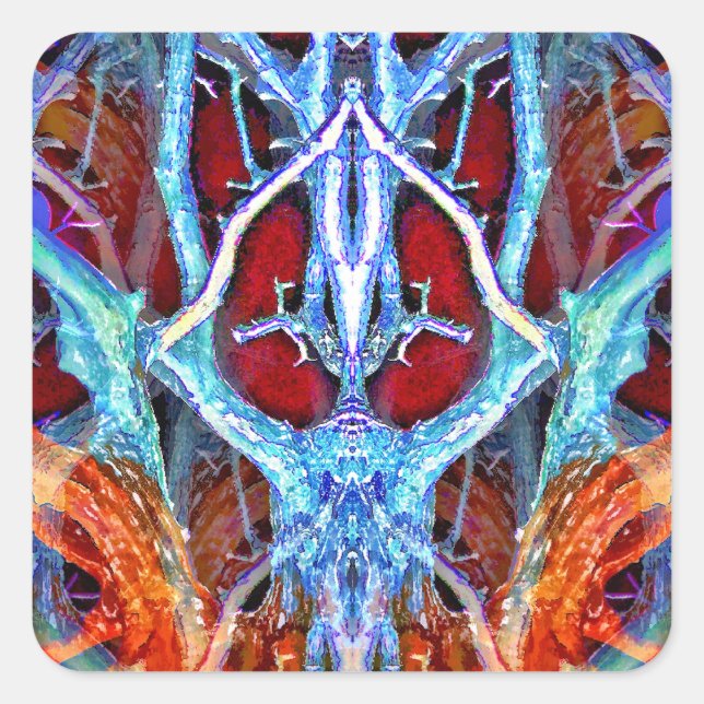 SPIRIT IN THE TREE SQUARE STICKER (Front)