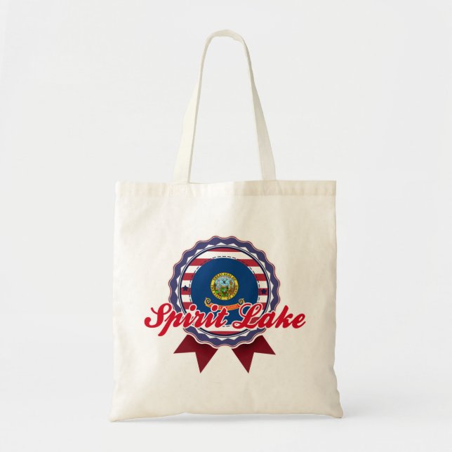 Spirit Lake, ID Tote Bag (Front)