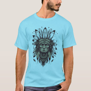Spirit Lines: A Celebration of Native American Sym T-Shirt