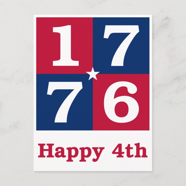 Spirit Of 1776 Postcard (Front)