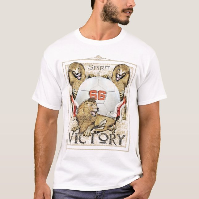 Spirit of 66 Vintage English Football T-Shirt (Front)