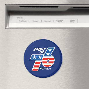 Spirit of 76 - America's 250th Birthday 1776-2026 Magnet