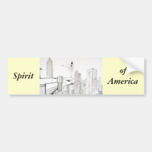 Spirit of America Bumper Sticker