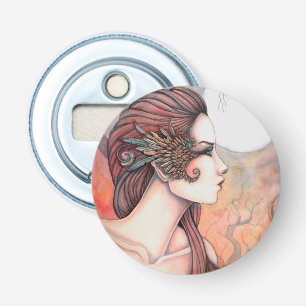 Spirit of Artemis Greek Goddess Fantasy Art Bottle Opener