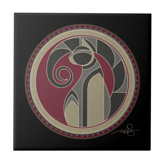 Spirit Of Cat Tile (Front)