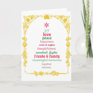 Spirit of Christmas Holiday Card