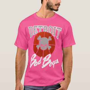Spirit Of Detroit Detroit Michigan Pistons Red Win T-Shirt