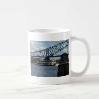 Spirit of Dubuque on Mississippi River Coffee Mug