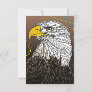 Spirit Of Eagle RSVP Card