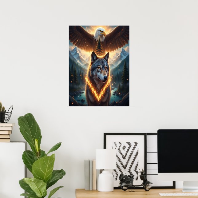 Spirit of Fire and Sky Poster (Home Office)