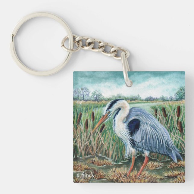 Spirit of Heron Key Ring (Front)