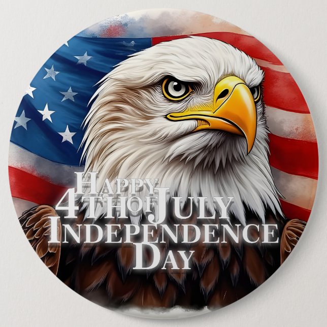 Spirit of Independence 6 Cm Round Badge (Front)