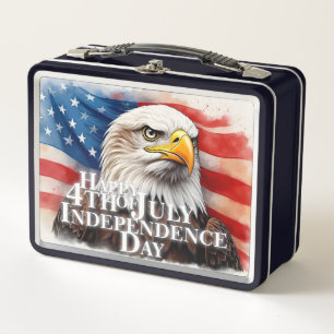 Spirit of Independence Metal Lunch Box
