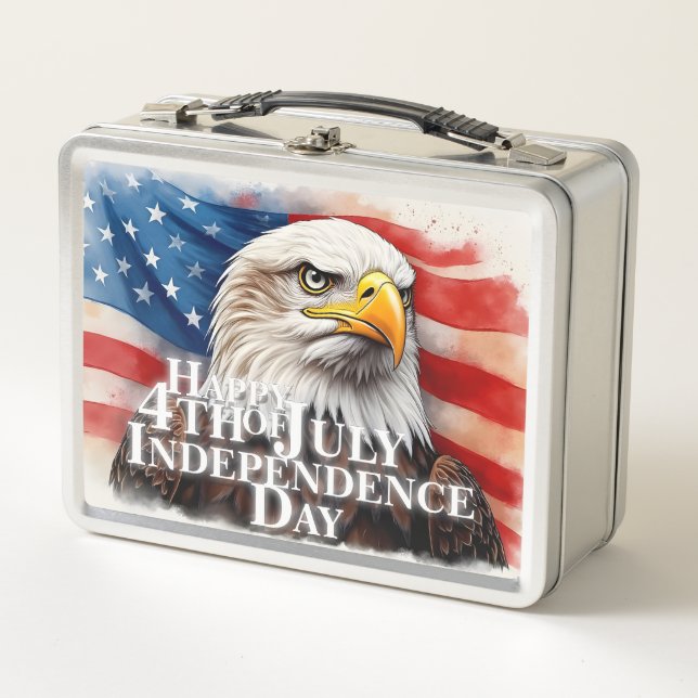 Spirit of Independence Metal Lunch Box (Front)