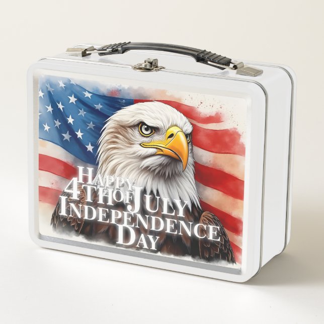 Spirit of Independence Metal Lunch Box (Front)