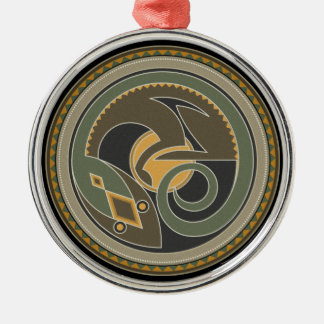 Spirit Of Lizard Metal Tree Decoration