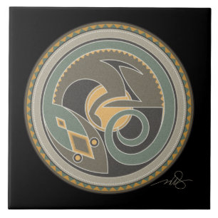 Spirit Of Lizard Tile