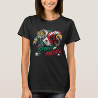Spirit of Mexico – Leopard & Mexican Flag Graphic