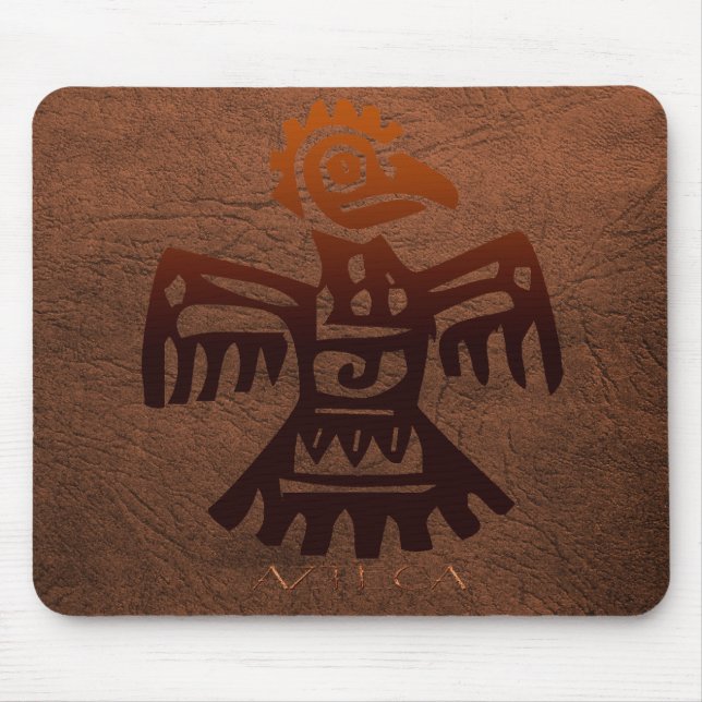 Spirit of Mexico & Peru, Mayan Incan Design Mouse Pad (Front)