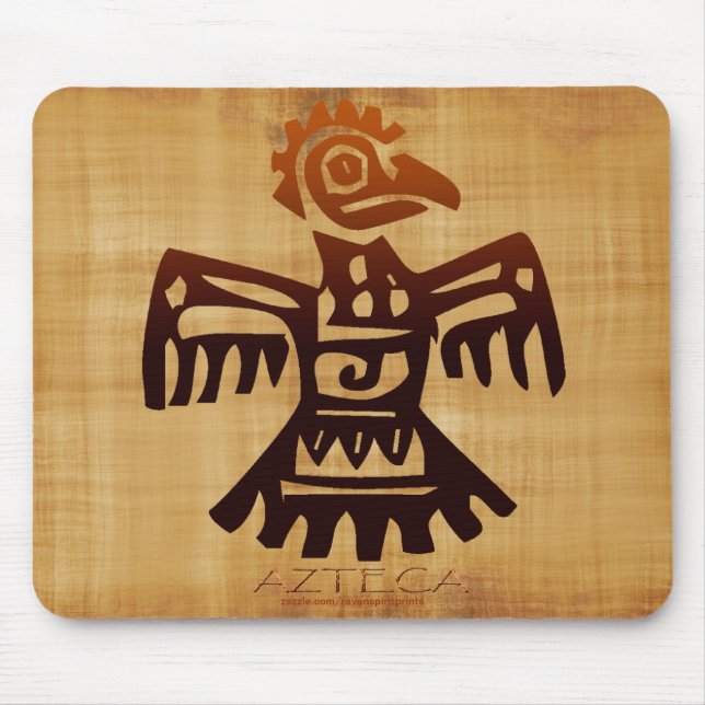 Spirit of Mexico & Peru, Mayan Incan Design Mouse Pad (Front)
