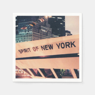 Spirit of New York cocktail napkins! Napkin