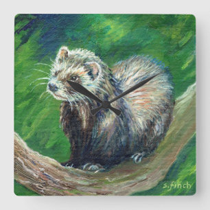 Spirit of Polecat Square Wall Clock