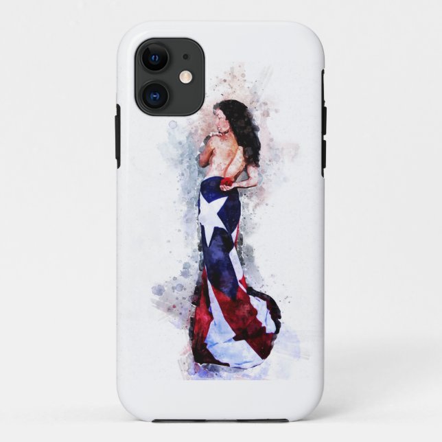 Spirit of Puerto Rico Case-Mate iPhone Case (Back)
