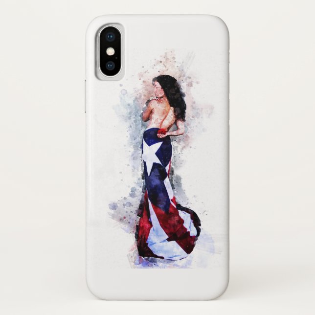 Spirit of Puerto Rico Case-Mate iPhone Case (Back)
