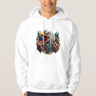 "Spirit of Rock: Eagle's Fury and Crypt Keeper's G Hoodie