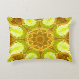 Spirit of solar foliage abstract Pattern Decorative Cushion