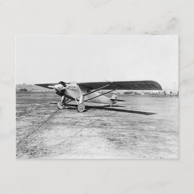 Spirit of St. Louis (Lindbergh) Postcard (Front)