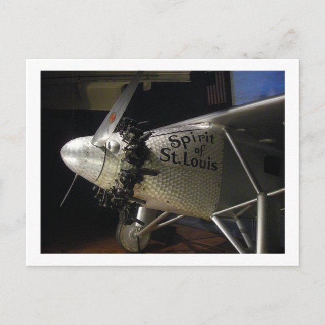 Spirit of St. Louis Postcard (Front)