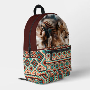 Spirit of Strength Tribal Backpack Design