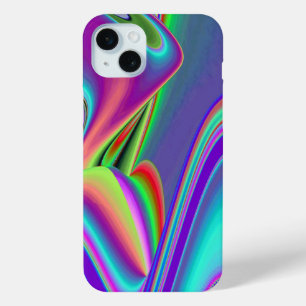 Spirit of Summer Breeze , Abstract 3D Rainbowart iPhone 15 Mini Case