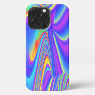 Spirit of Summer Breeze , Abstract 3D Rainbowart iPhone 13 Pro Case