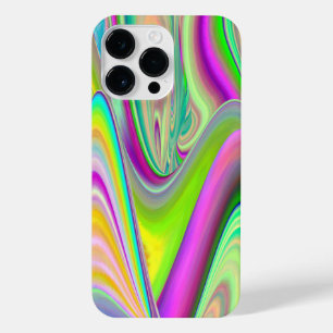 Spirit of Summer Breeze , Abstract 3D Rainbowart iPhone 14 Pro Max Case
