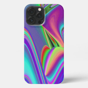 Spirit of Summer Breeze , Abstract 3D Rainbowart iPhone 13 Pro Max Case