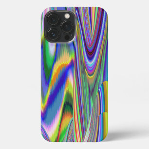 Spirit of Summer Breeze , Abstract 3D Rainbowart iPhone 13 Pro Max Case