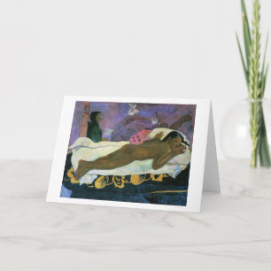 Spirit of the Dead Watching, Gauguin Card