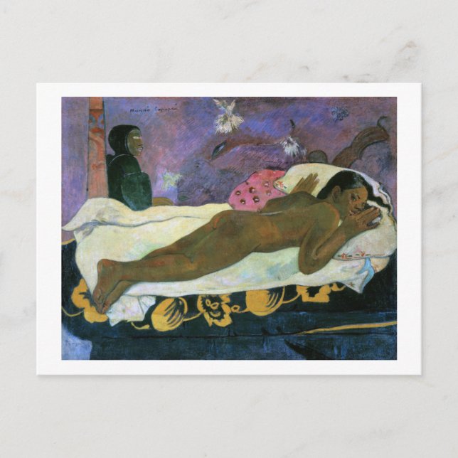 Spirit of the Dead Watching, Gauguin Postcard (Front)