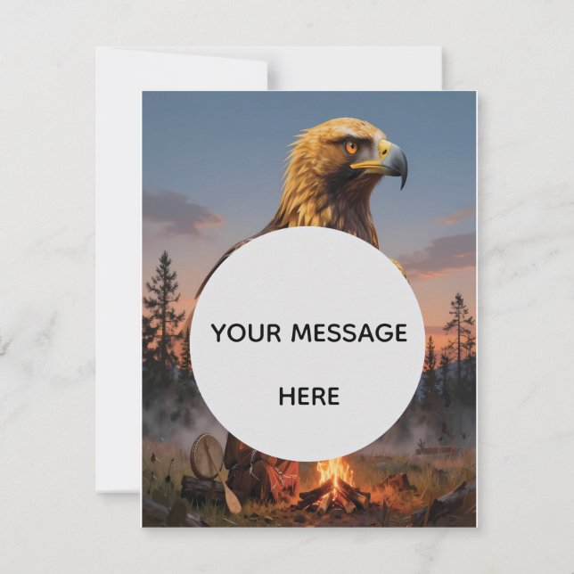 Spirit of the Eagle RSVP Card (Back)
