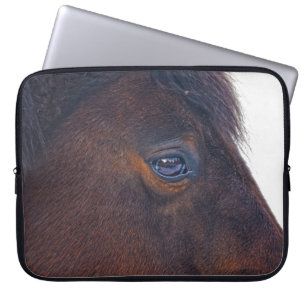 Spirit of the Horse Animal Horse's Eye Gift Laptop Sleeve