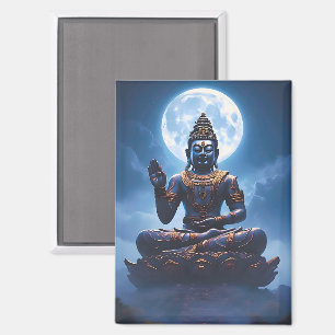 Spirit of the Moon over Nusantara Magnet