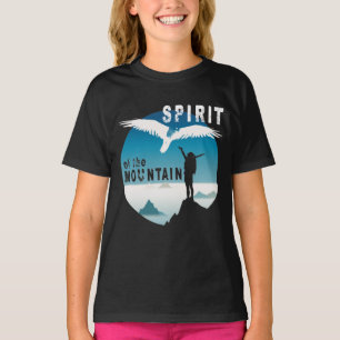 Spirit of the Mountain - Hiking Girl T-Shirt
