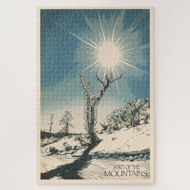 spirit of the mountains Jigsaw Puzzle 1014 (Vertical)
