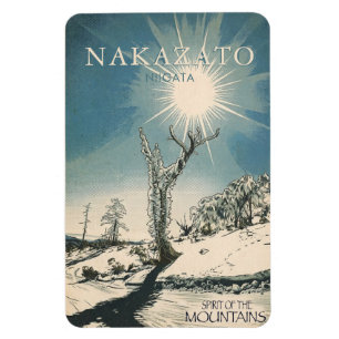 spirit of the mountains NAKAZATO Niigata ジグソーパズル Magnet